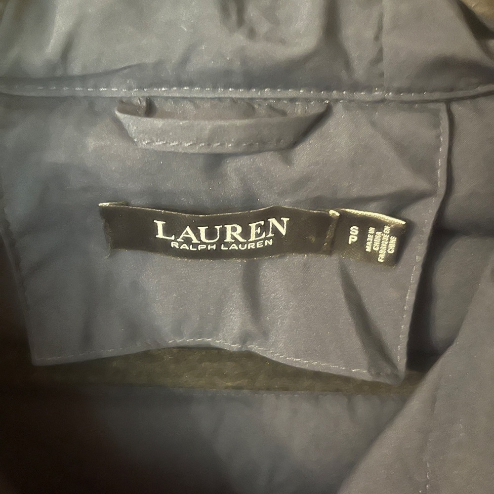 Ralph Lauren navy blue puffer coat - Picture 4 of 6